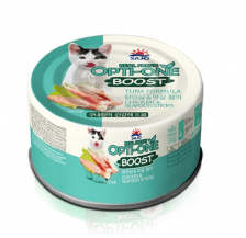 Makanan Basah / Kaleng Kucing Opti-One Cat Red Tuna & Chicken & Seafood Stick 90gr