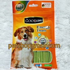 Snack Anjing Goodies Dental Energy Treat Stick Shape Chlorophyl 125gr