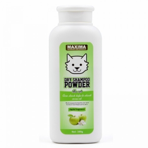 Bedak Kucing Maxima Cat Dry Powder Apple Fragrance 300gr