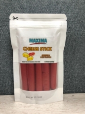 Snack Sosis Untuk Anjing Maxima Jerky Sausage Beef Cheese Stick 80gr