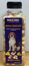 Biscuits Anjing Maxima Dog Biscuits Bolo Mix Flavour 110gr