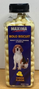 Biscuits Anjing Maxima Dog Biscuits Bolo Cheese Flavour 110gr