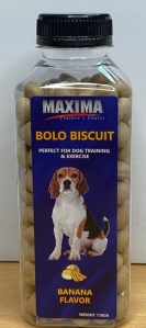 Biscuits Anjing Maxima Dog Biscuits Bolo Banana Flavour 110gr
