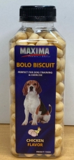 Biscuits Anjing Maxima Dog Biscuits Bolo Chicken Flavour 110gr